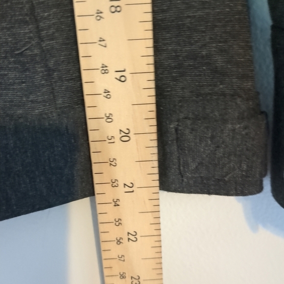 Simon Chang Blazer Jacket women's Size 6 Gray Button Accents Pockets Corpcore - Picture 9 of 11